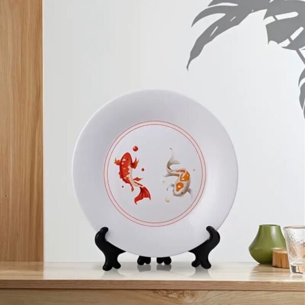 Personalized Photo Ceramic Dinner Plate - Image 4